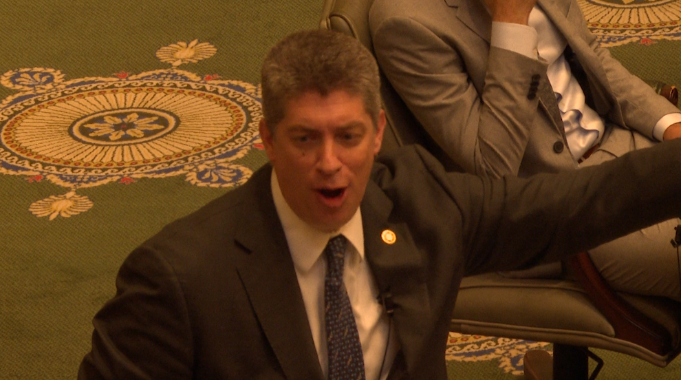 Sen. Bill Eigel calling out the Lieutenant Governor following the denied motion